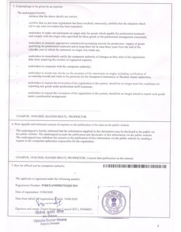 REX Registration